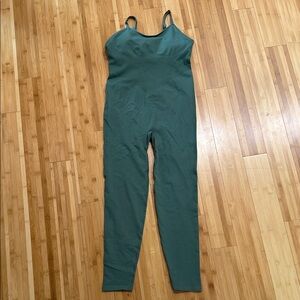 PINK Victoria's Secret Teal-Strap Slim Jumpsuit